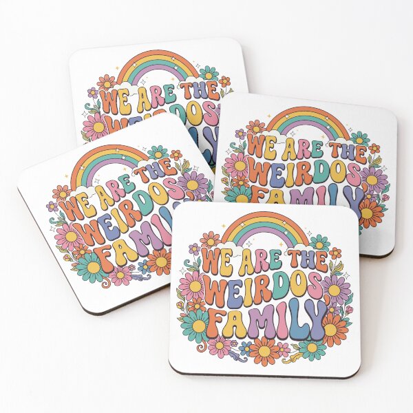 Item preview, We Are The Weirdos Family. designed and sold by EunsooLee.