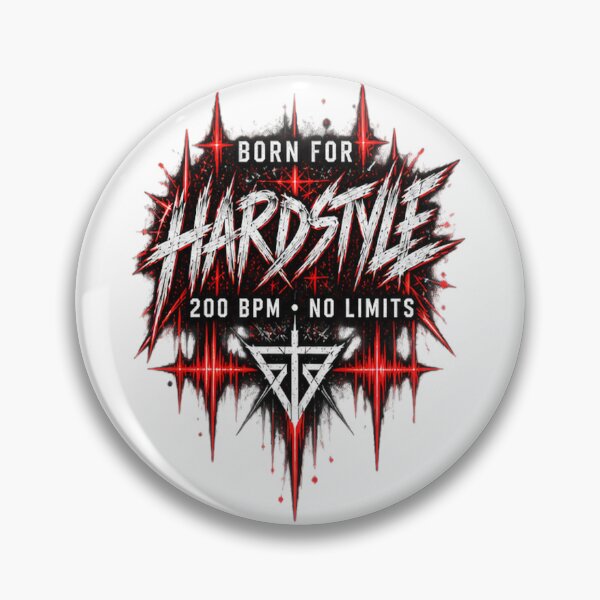 Item preview, Born for Hardstyle – 200 BPM No Limits designed and sold by LosthopeCreations.