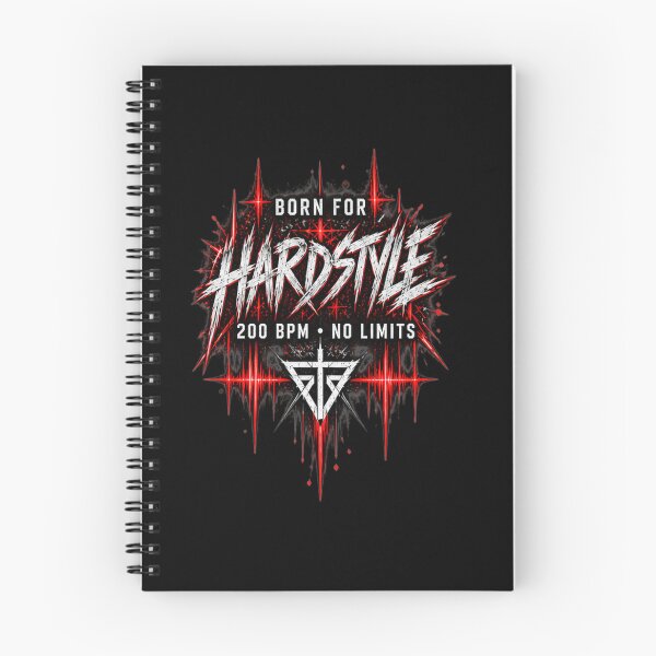 Item preview, Born for Hardstyle – 200 BPM No Limits designed and sold by LosthopeCreations.