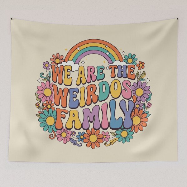 Item preview, We Are The Weirdos Family. designed and sold by EunsooLee.