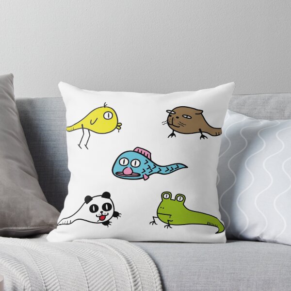 Item preview, Cute Obake Ghost Collection – Funny Chick Capybara Fish Panda Frog Gift for Animal Lovers designed and sold by Wurstlady.