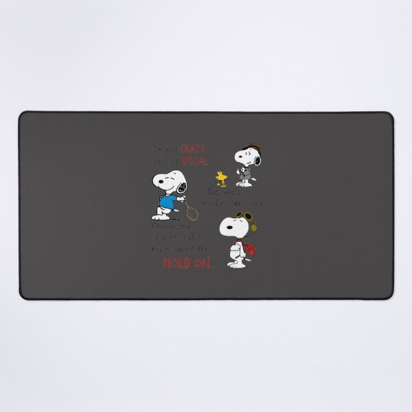 Item preview, Snoopy Inspired Funny Quote Design - I'm Not Crazy, I'm Just Special designed and sold by Trendy Tee.