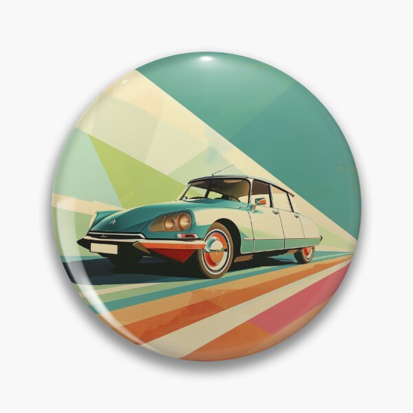 Item preview, Citroen DS Vintage French Classic Car Retro Aesthetic T-Shirt designed and sold by AdaMazingDesign.