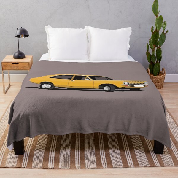 Item preview, Morris Marina Coupé - yellow - car illustration designed and sold by knappidesign.