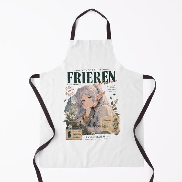 Item preview, Frieren Vintage Anime Aesthetic Magazine Cover Art Design designed and sold by tracktech.