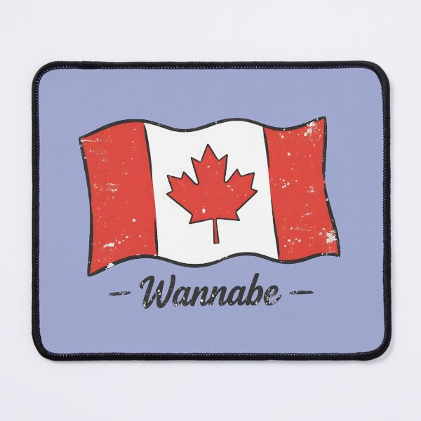 Item preview, Canadian Wannabe Cute Canada Flag designed and sold by HowToCanadian.