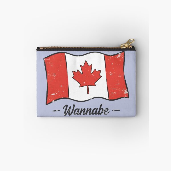 Item preview, Canadian Wannabe Cute Canada Flag designed and sold by HowToCanadian.