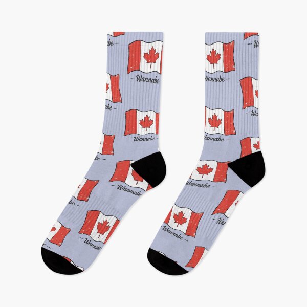 Item preview, Canadian Wannabe Cute Canada Flag designed and sold by HowToCanadian.