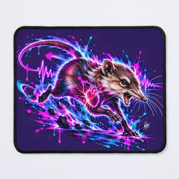 Item preview, Hyperactive Shrew Racing with Glowing Heart Pulse designed and sold by srangiem-cc.