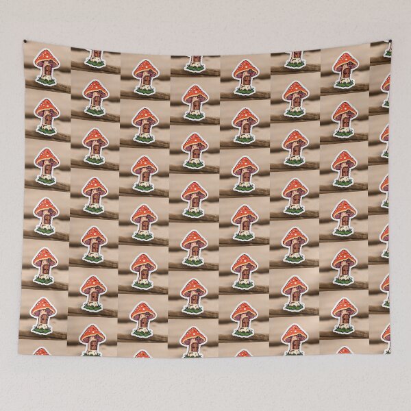 Item preview, Tiny Mushroom Cottage designed and sold by One More Run.