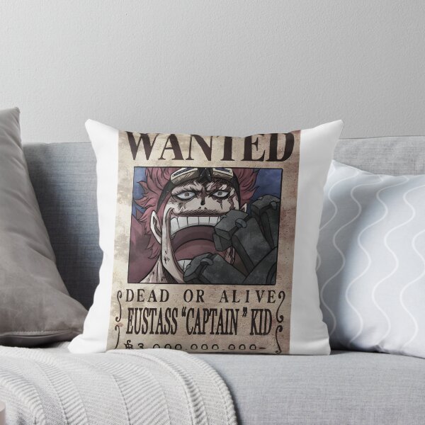 Item preview, Eustass Kid Wanted Poster Inspired Anime Pirate Design designed and sold by StrangeDesigns.