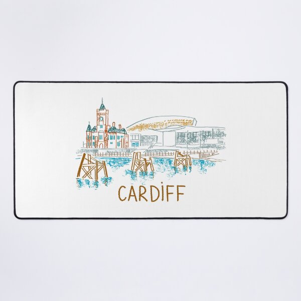 Item preview, Cardiff Wales United Kingdom Souvenir Gift for Tourists designed and sold by MichaeIRellov.