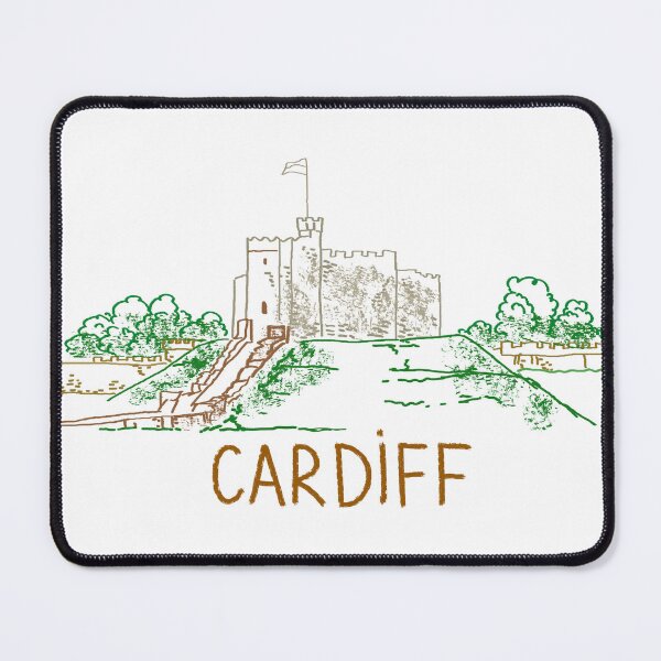 Item preview, Cardiff Wales United Kingdom Souvenir Gift for Tourists designed and sold by MichaeIRellov.