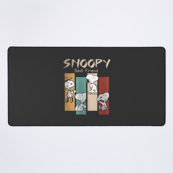 Item preview, Snoopy Best Friend Retro Vertical Panels Vintage Style Artwork designed and sold by Trendy Tee.