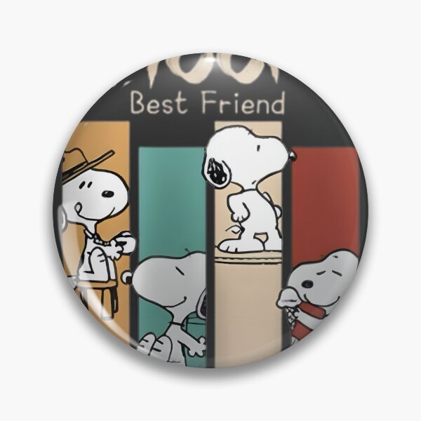 Item preview, Snoopy Best Friend Retro Vertical Panels Vintage Style Artwork designed and sold by Trendy Tee.