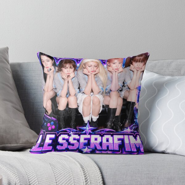 Item preview, LE SSERAFIM Made My Night Cyber Futuristic Kpop Fan Merch designed and sold by Valereekmerch.