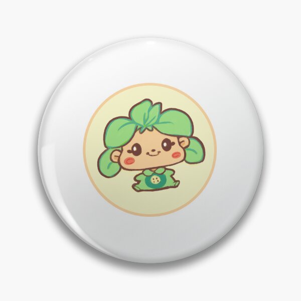 Item preview, Mini sweet basil button designed and sold by Elisa Moriconi.