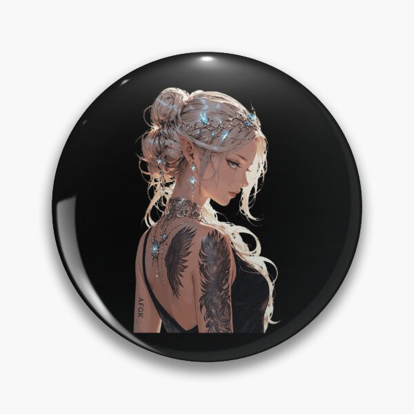 Item preview, Elegant Fantasy Elf Portrait Art designed and sold by p3bi3sK8Dc.