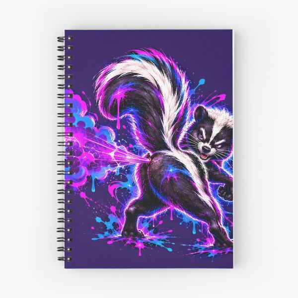 Item preview, Mischievous Skunk Spraying Electric Cloud designed and sold by srangiem-cc.
