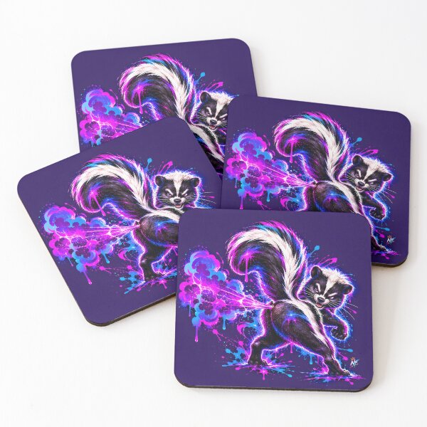 Item preview, Mischievous Skunk Spraying Electric Cloud designed and sold by srangiem-cc.