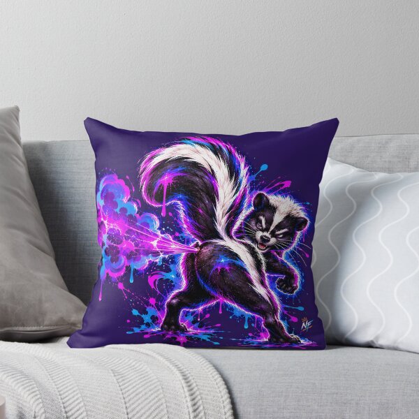 Item preview, Mischievous Skunk Spraying Electric Cloud designed and sold by srangiem-cc.