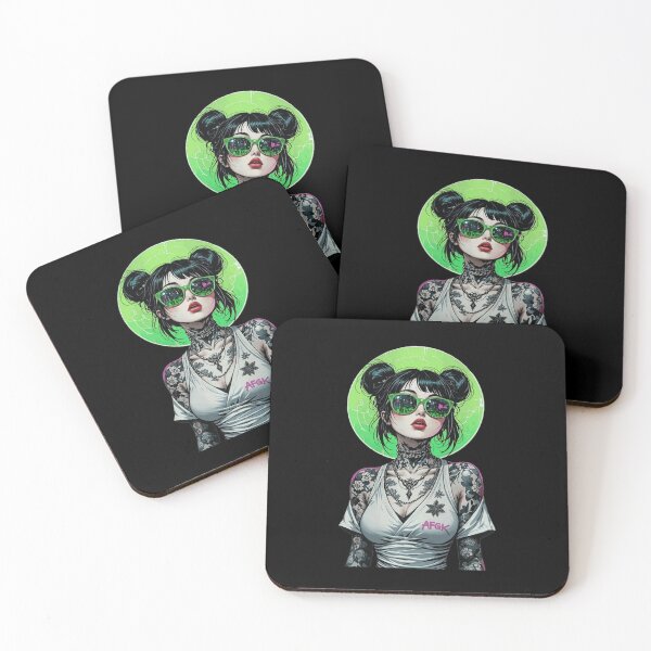 Item preview, Cool Anime Girl Tattooed Streetwear designed and sold by Weekly19.