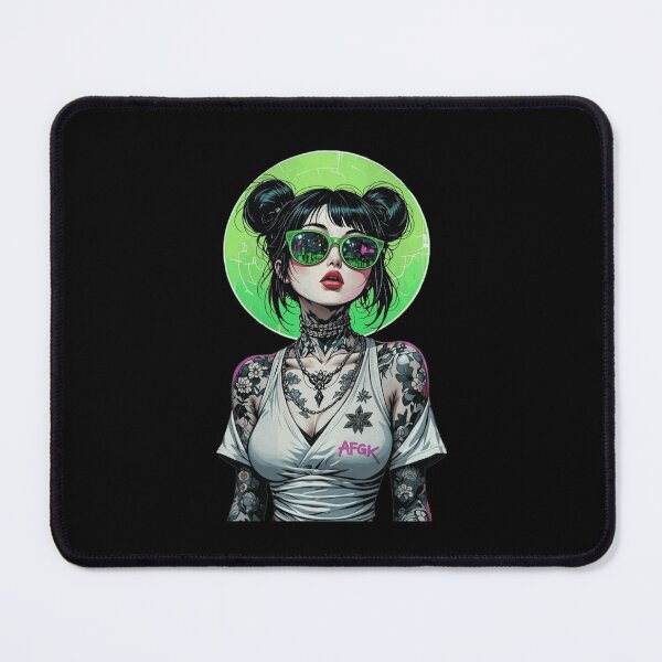 Item preview, Cool Anime Girl Tattooed Streetwear designed and sold by Weekly19.