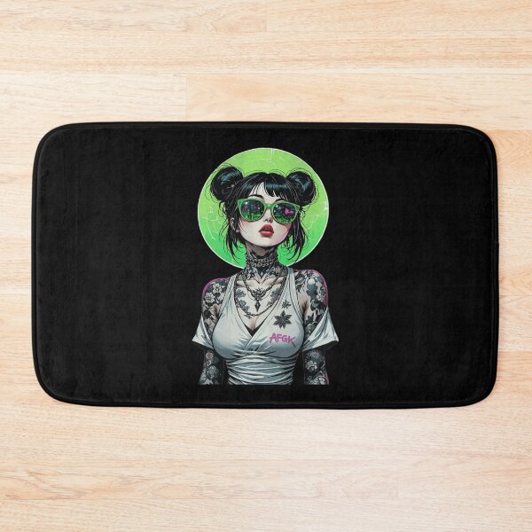 Item preview, Cool Anime Girl Tattooed Streetwear designed and sold by Weekly19.