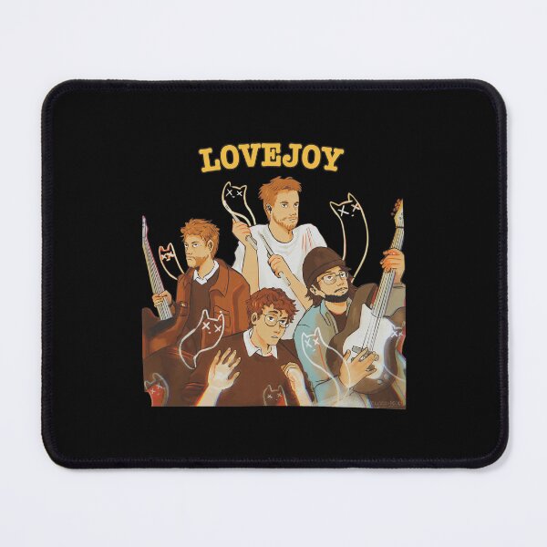 Item preview, Lovejoy Indie Band Illustration with Ghost Cats designed and sold by CHRIRAWFORD1.