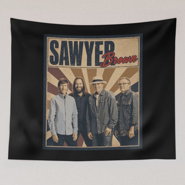 Item preview, Sawyer Brown designed and sold by FloraPlantTees.