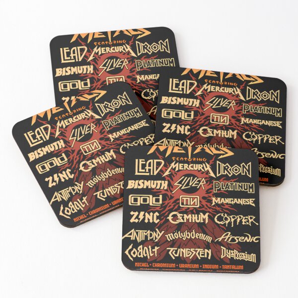 Item preview, Heavy Metals Parody designed and sold by NaturePsyche.