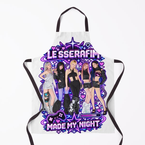 Item preview,  LE SSERAFIM Made My Night Neon Digital Futuristic Kpop Merch designed and sold by Valereekmerch.