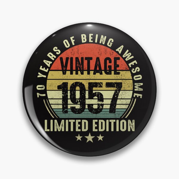 Item preview, Vintage 1957, 69th Birthday Gift Distressed Design Funny designed and sold by FernaRoje.