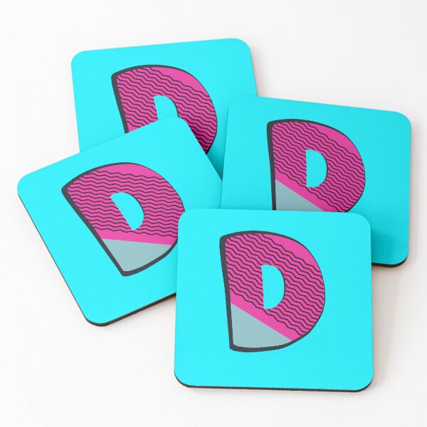 Item preview, Pop Art Letter D - Initial design of the Letter D designed and sold by Fun Funky Designs.