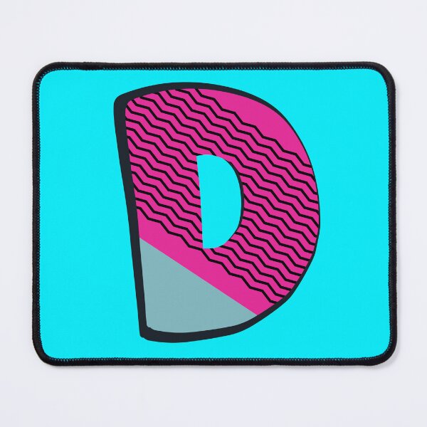 Item preview, Pop Art Letter D - Initial design of the Letter D designed and sold by Fun Funky Designs.