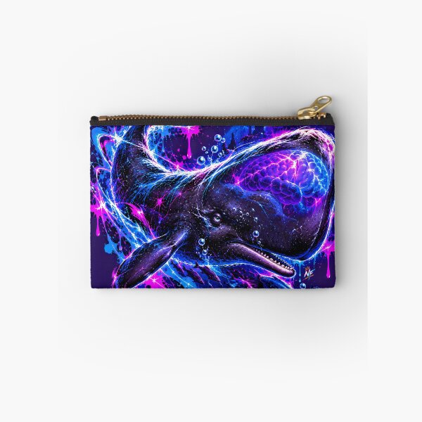 Item preview, Cosmic Sperm Whale Hunting Giant Squid in Deep Sea designed and sold by srangiem-cc.