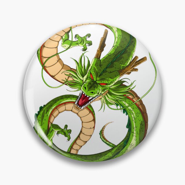 Item preview, Mystical Dragon Shenron Illustration with Glowing Aura and Ancient Symbols designed and sold by yousef-art.