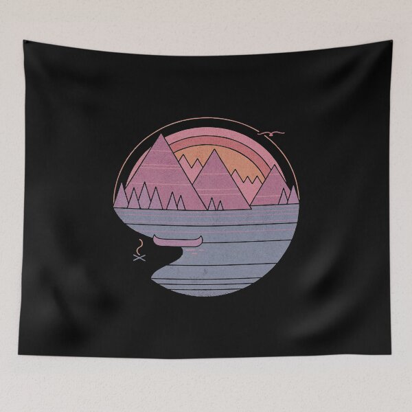Item preview, We Saw The Same Sunset Minimalist Romantic Art designed and sold by kikialabama.