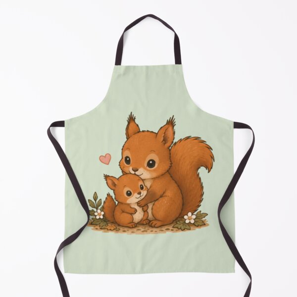 Item preview, Mum & Baby Red Squirrel designed and sold by MellowMunchkins.