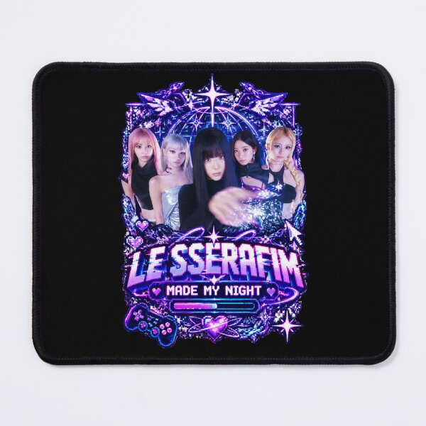 Item preview, LE SSERAFIM Made My Night Aesthetic Cyber Interface Fan Art designed and sold by Valereekmerch.