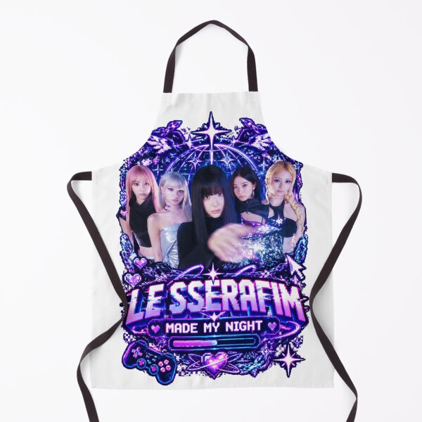 Item preview, LE SSERAFIM Made My Night Aesthetic Cyber Interface Fan Art designed and sold by Valereekmerch.