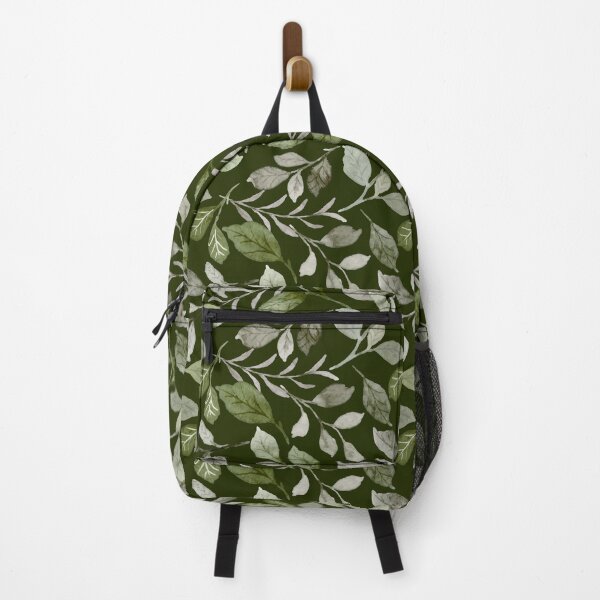 Item preview, Forest Green Watercolor Leaves Botanical Seamless Pattern designed and sold by Jyoti Digital Artist.