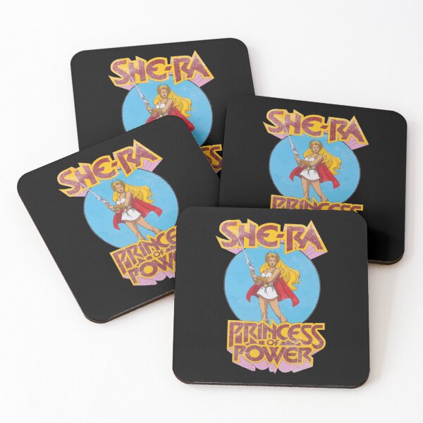 Item preview, serene swans she ra and &amp; the princesses of power in vibrant sunset designed and sold by SheriGilbert58.