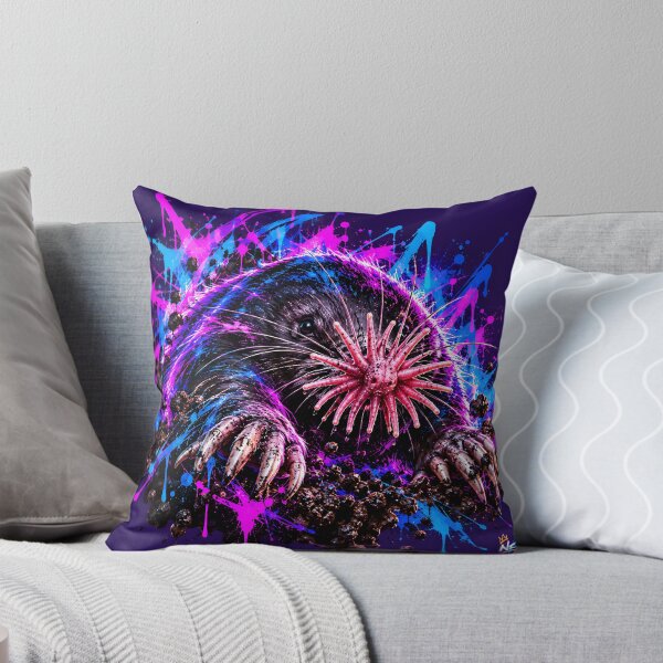 Item preview, Bizarre Star Nosed Mole Digging Through Dirt designed and sold by srangiem-cc.