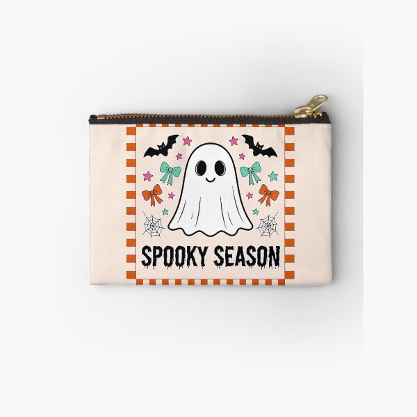 Item preview, Cute Spooky Season Ghost with Bows and Bats Clipart designed and sold by zozo-shop.
