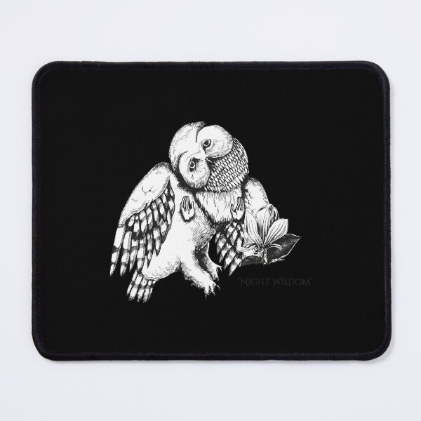 Item preview, Mystic Crying Owl Ink Drawing Art designed and sold by CHRIRAWFORD1.