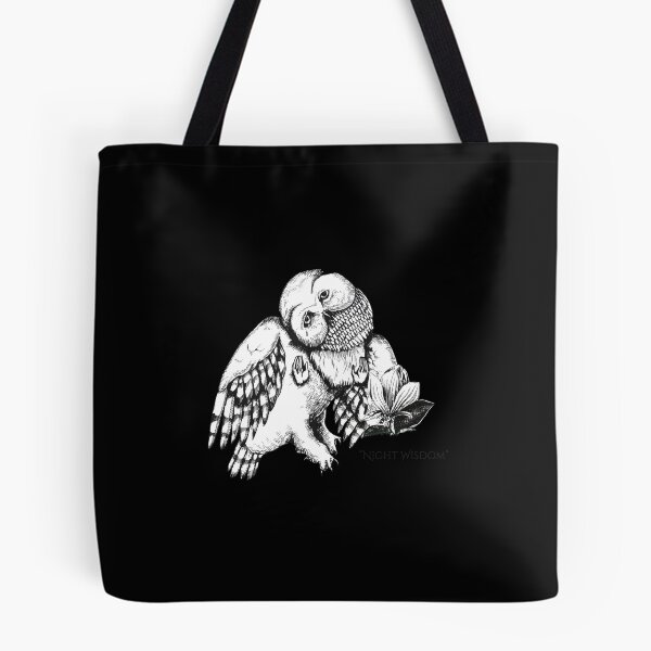 Item preview, Mystic Crying Owl Ink Drawing Art designed and sold by CHRIRAWFORD1.