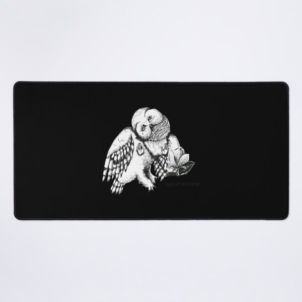 Item preview, Mystic Crying Owl Ink Drawing Art designed and sold by CHRIRAWFORD1.