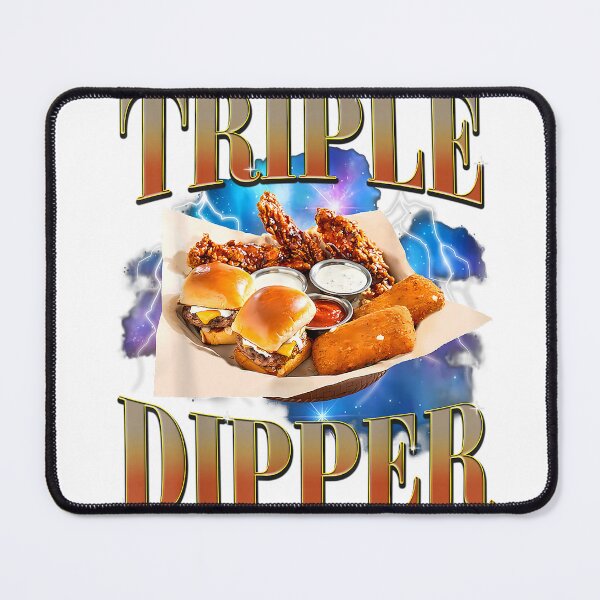 Item preview, Fast Food Lovers Hamburger Chicken Nugget Foodie Men Women T-Shirt designed and sold by gidget-gadget.