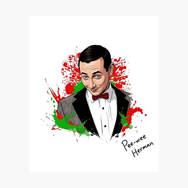 Artikelvorschau, Pee Wee Herman entworfen und verkauft von VerdePlantTees.